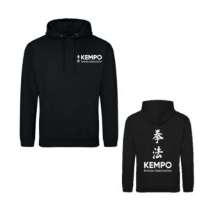 JH001 Black association Hoodie